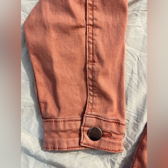 Coco+Carmen Women's Pink Cotton Blend Jacket Size S/M - Picture 6 of 15